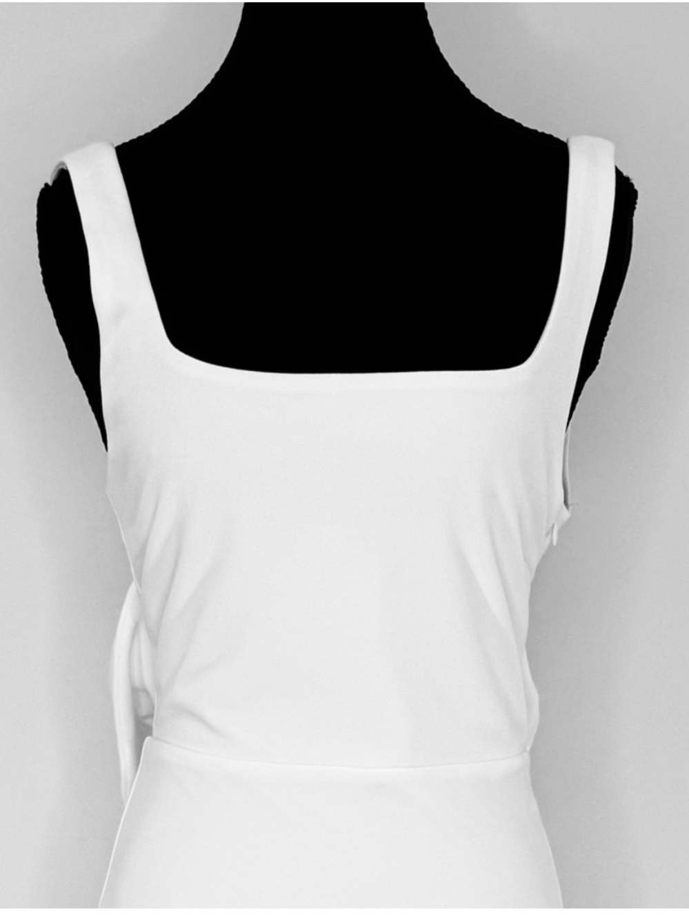 Lulus Loving Fate White Bow Square Neck Backless Maxi Long Dress, Size S, NWOT - Picture 10 of 14